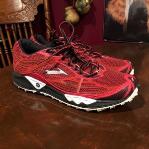 Brooks Cascadia Red Trail Running Shoes